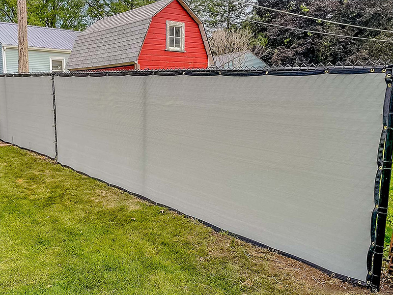 Chain Link Semi-Privacy Fencing in Sarasota Florida