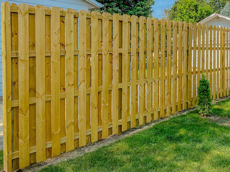 Residential Wood Fence - Sarasota Florida